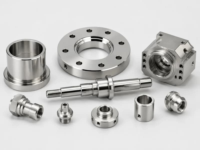 Polishing example for CNC machined parts