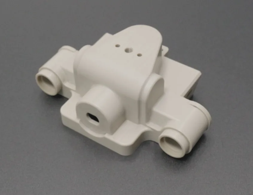 PEEK precision bracket machining example