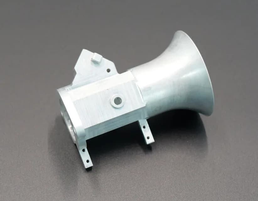 Flared cylindrical housing machining example