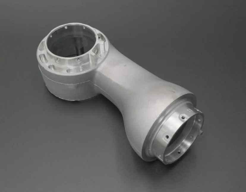 Articulated housing machining example