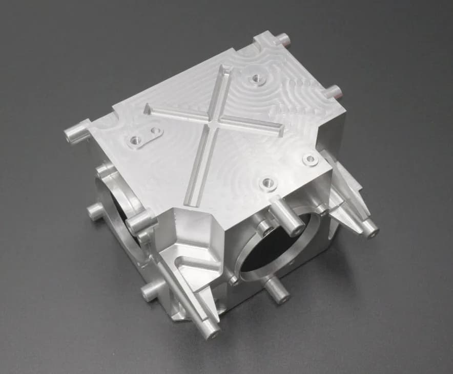 Multi-feature precision base machining example