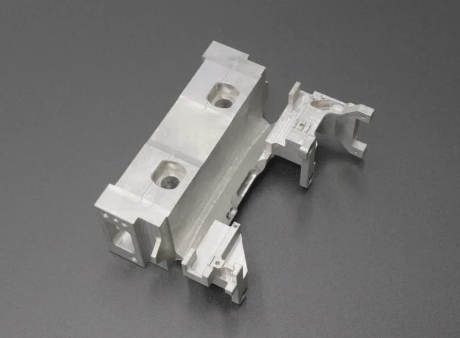 Multi-cavity precision bracket machining example