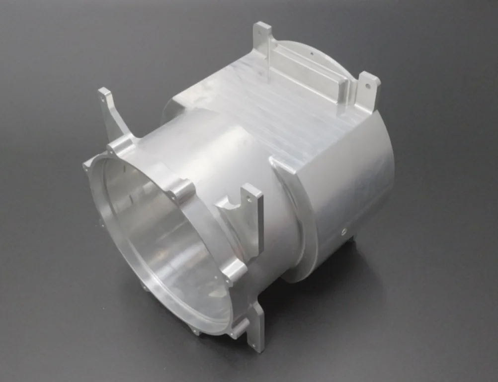 Motor housing machining example