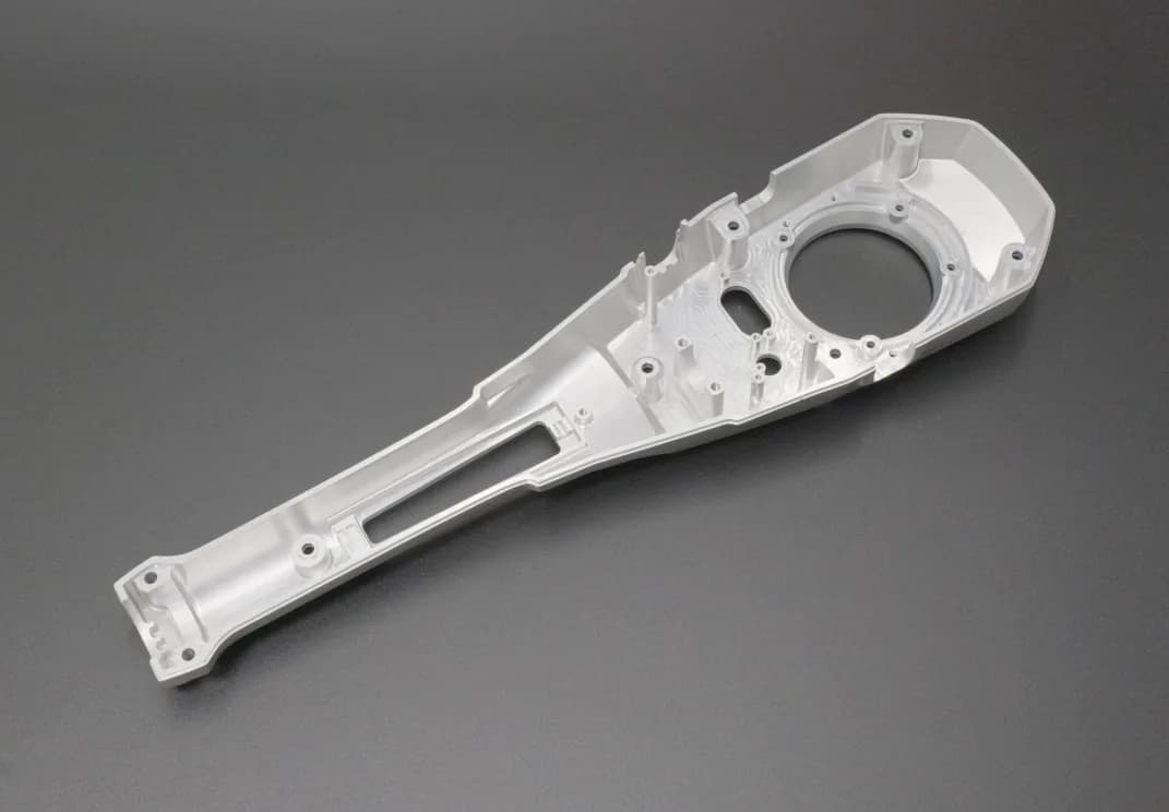 Gimbal main plate machining example