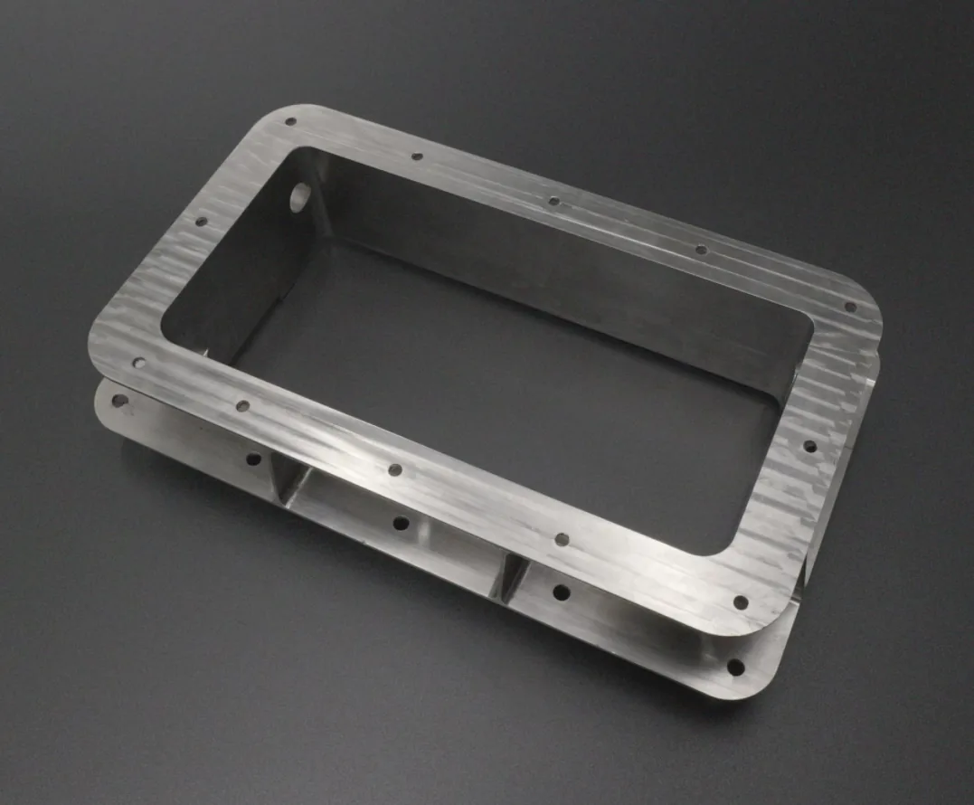 Sealed cavity enclosure machining example