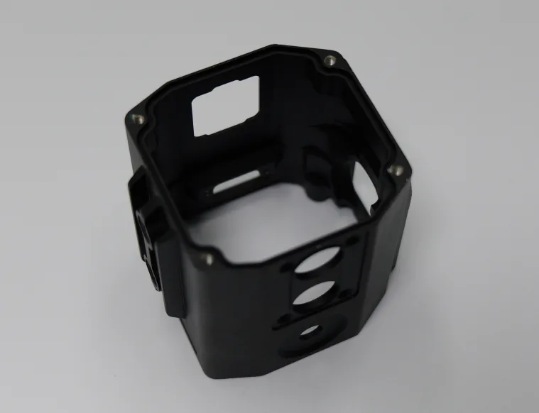 Anodized equipment enclosure machining example