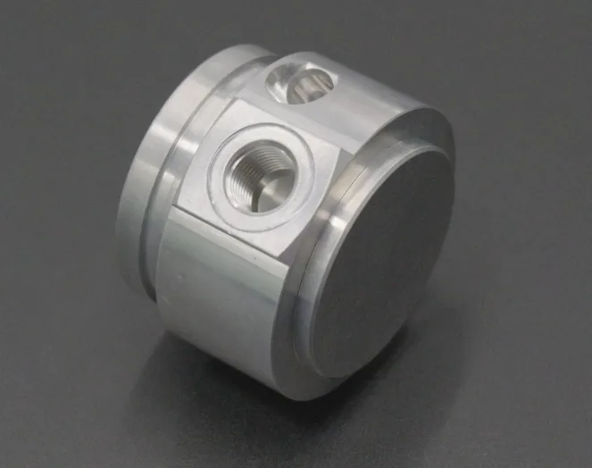 Hydraulic diverter valve block machining example
