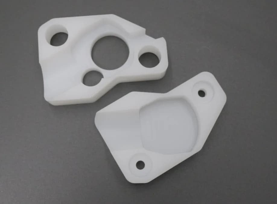 PA4.6 machined bracket machining example